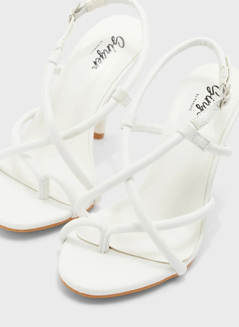 Ginger Criss Cross Strappy Sandal