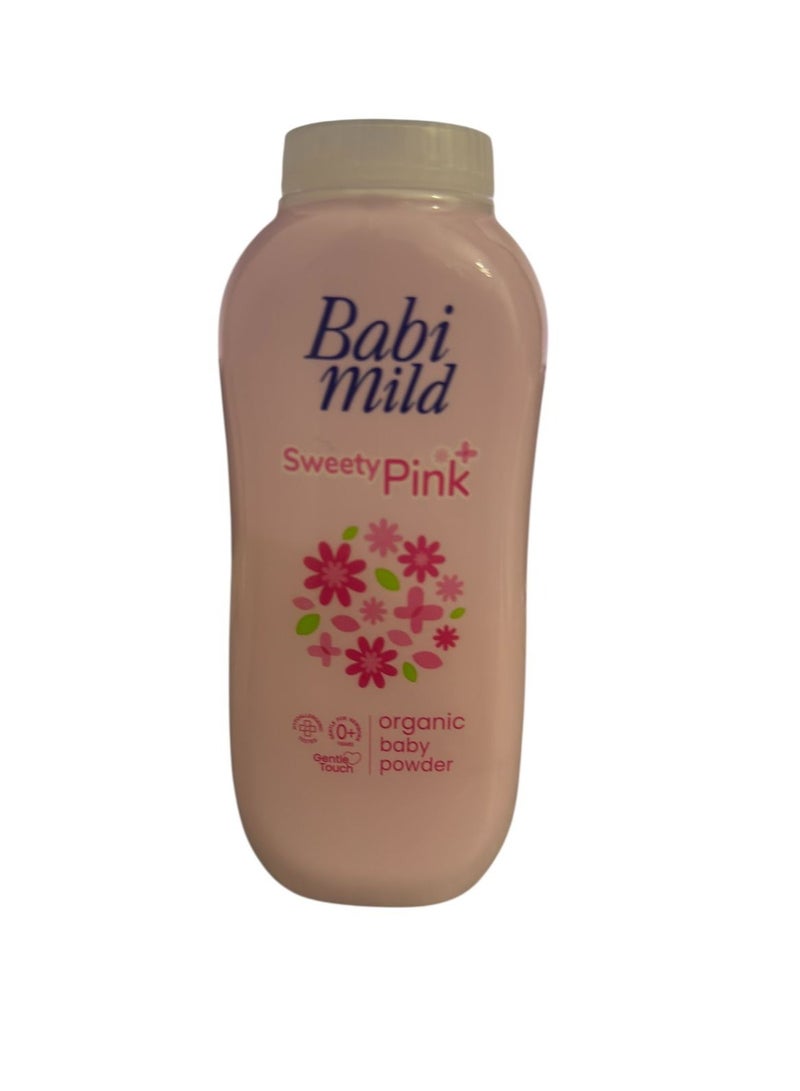 Babi mild sweety pink organic powder