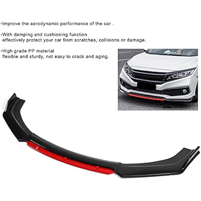 rayihni جناح أمامي ديناميكي هوائي لسيارة - 3 مراحل - Image 3