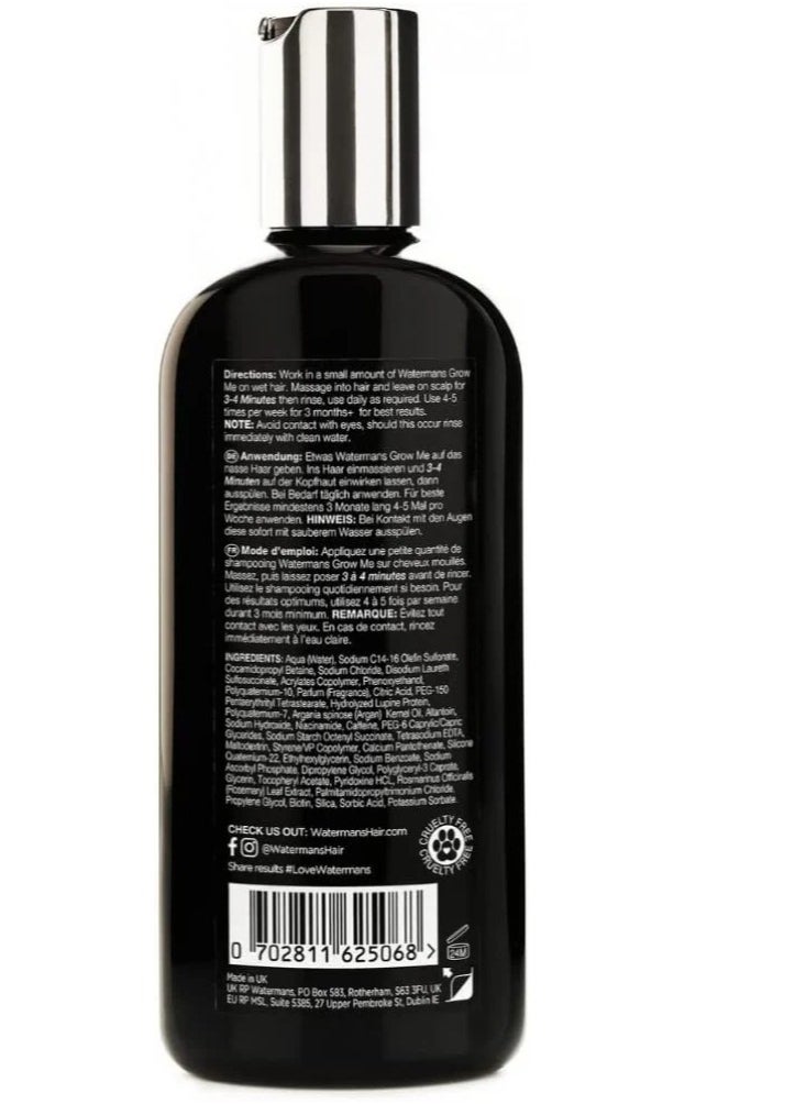 Watermans - GrowMe Shampoo 250ml - Image 1