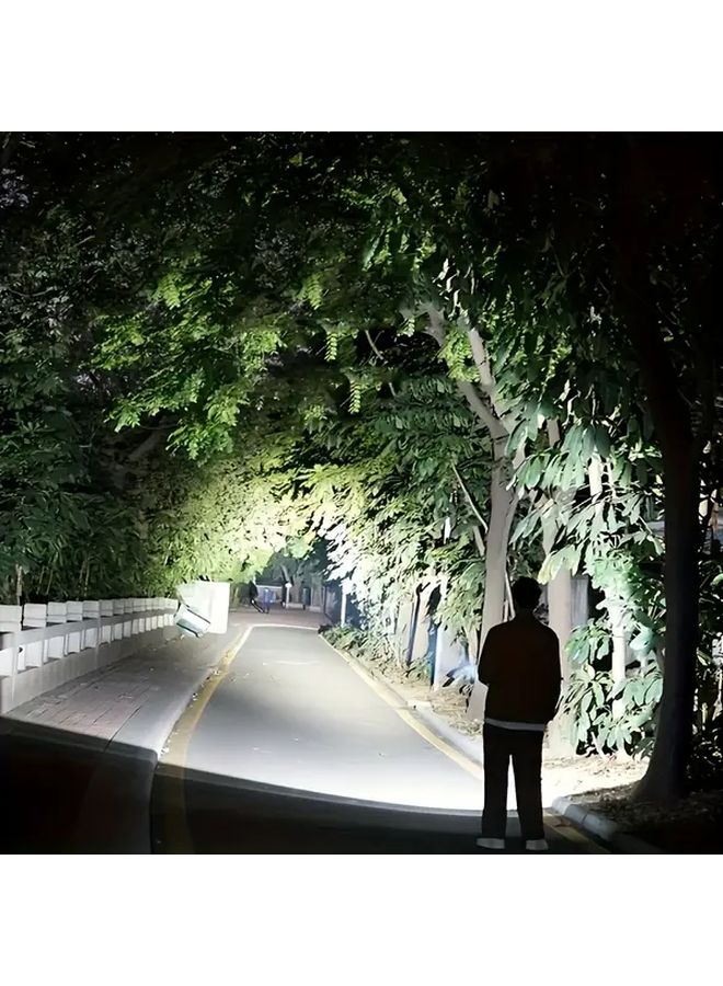 SD0712A Smiling Shark USB C Rechargeable Flashlight Power Bank 3 Modes Fast Charging Compact EDC Torch - Image 4