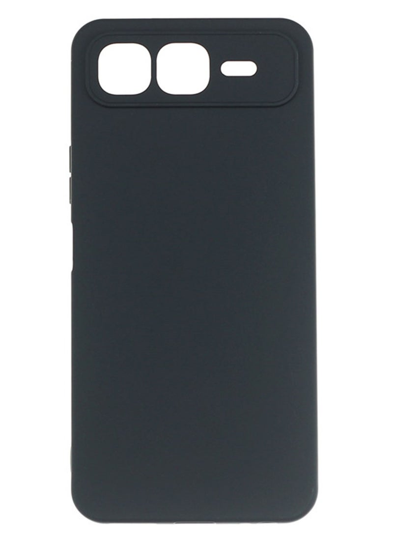 SanHu for Infinix Smart 10 Plus 4G Case Cover, Frosted Design Raised Full Camera Protection Slim Thin Soft Mobile Phone Case for Infinix Smart 10 Plus 4G, Black - Image 1