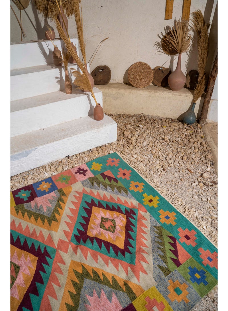 سجاده قطن صناعه يدويه-مقاس 2.50*1.50سم - Image 5