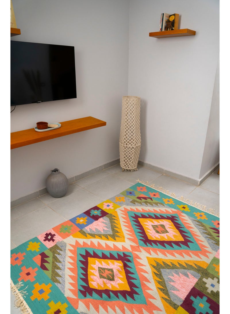 سجاده قطن صناعه يدويه-مقاس 2.50*1.50سم - Image 3
