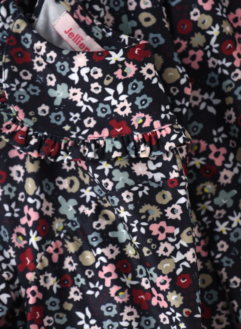 Jelliene Aop Knit Dress