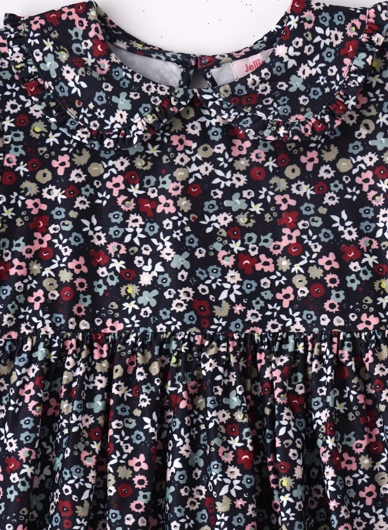 Jelliene Aop Knit Dress