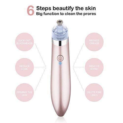 Rexmon Beauty Skin Care XN8030 Vacuum Pressure Type Acne Pore Cleaning Removal Suction Blackheads Device Tool Multicolour - Image 2