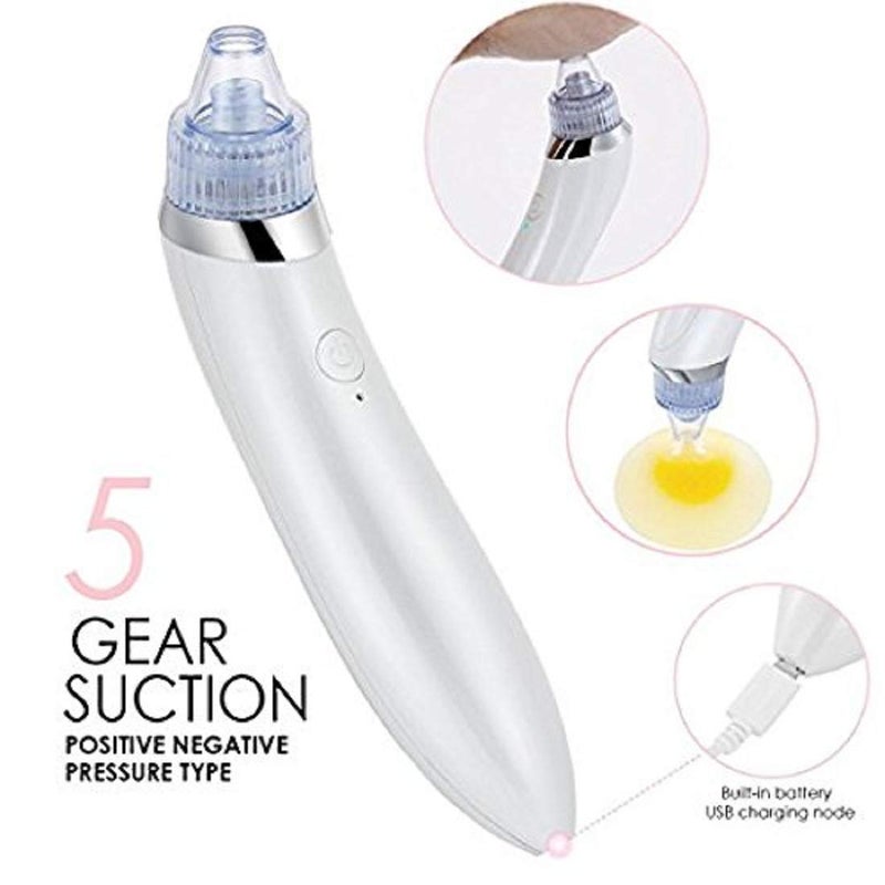 Rexmon Beauty Skin Care XN8030 Vacuum Pressure Type Acne Pore Cleaning Removal Suction Blackheads Device Tool Multicolour - Image 3