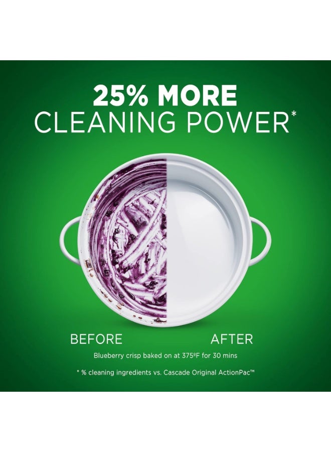 Cascade كبسولات غسالة الصحون Cascade Complete - عبوات برائحة منعشة، منظف غسالة الصحون، صابون غسالة الصحون، كبسولات المنظف، 78 عدداً - Image 2