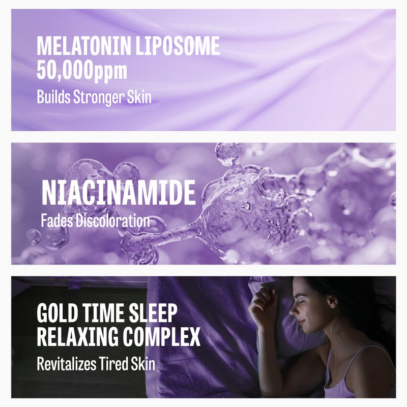 MAXCLINIC Time Return Melatonin Cream | Face Brightening Cream & Face Moisturizer for Dry Skin | Relaxing Face Cream for Women & Men | Melatonin Face Cream for Resilient Skin, 0.88 oz - Image 5