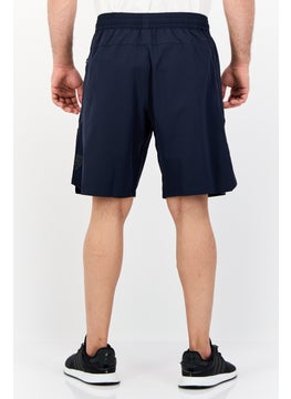 Adidas Men Sportswear Fit 9 Inseam Training Shorts, Navy  - Image 3