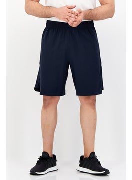 Adidas Men Sportswear Fit 9 Inseam Training Shorts, Navy  - Image 1