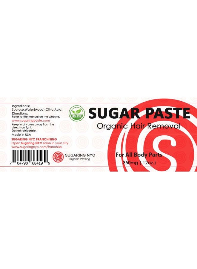 Sugaring NYC Sugaring Paste for Home use - Bikini, Brazilian, Legs, Arms, Chest, Back + Tweezer  - Image 4