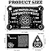 Sumind Pendulum Dowsing Divination Board Set Black Wooden Talking Board with Planchette Accessories for Birthday Party and Family Gatherings Games SuppliesPentagram Style - Image 4