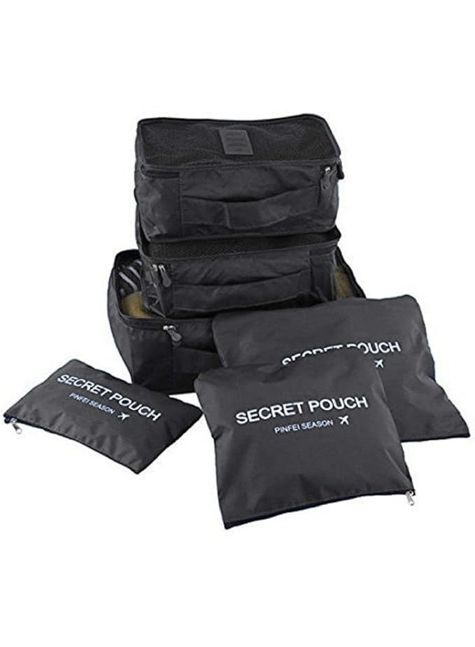 6-Piece Travel and Outdoor Clothes Storage Bag Set - Image 1