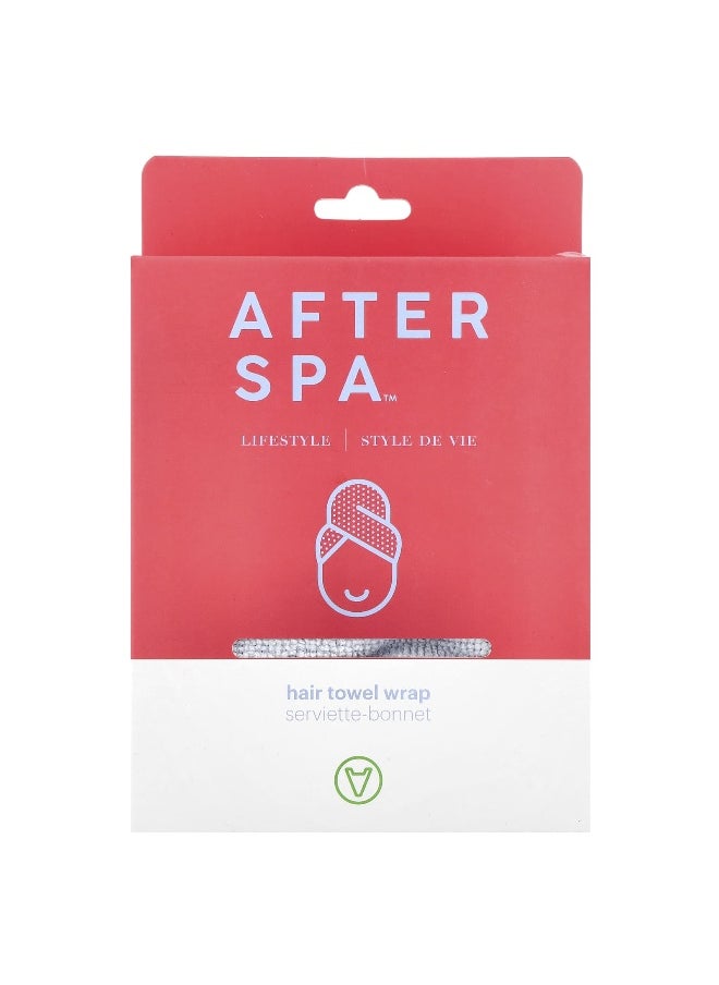 afterspa - AfterSpa, Hair Towel Wrap, 1 Wrap - Image 1