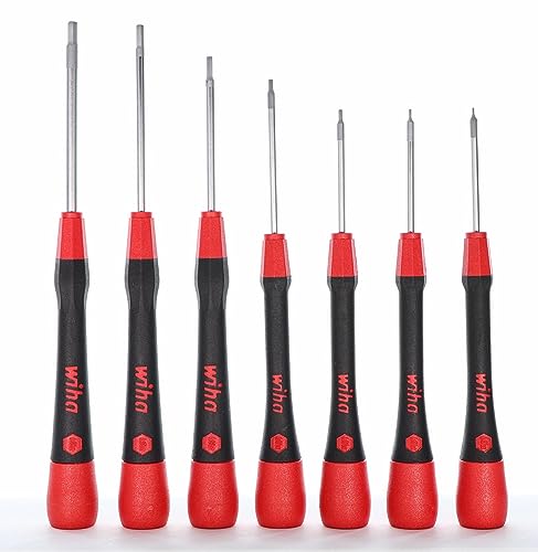 Wiha 26393 Screwdriver Set with Soft PicoFinish Handle Hex Metric 7 Piece - Image 1