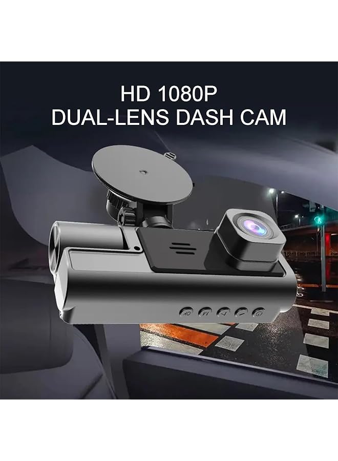 Excefore Dash Cam Car Camera, Suction Cup Type Dash Cam Front And Inside, 1080P Fhd Dash Camera, With 140 Degrees Wide, 24 Hours Parking Monitor Loop Recording, Motion Detection, Easy To Install - Image 5