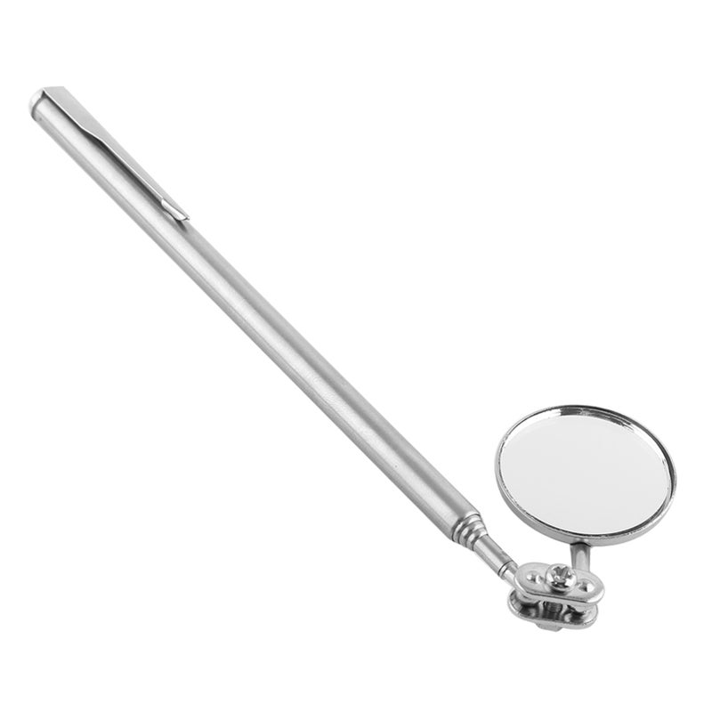 Car Telescopic Inspection Mirror Extending Detection Round Lens Hand Tool 30*600mm Pen Clip - Image 3