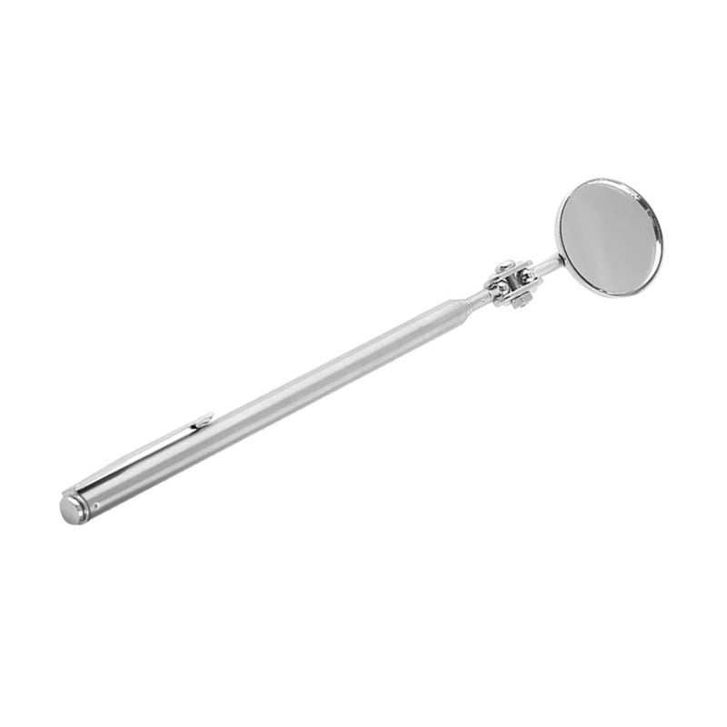 Car Telescopic Inspection Mirror Extending Detection Round Lens Hand Tool 30*600mm Pen Clip - Image 2