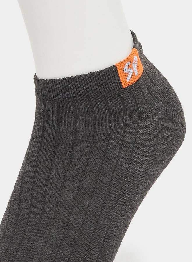 Styli Styli Set of 5 - Printed Detail Ankle Socks