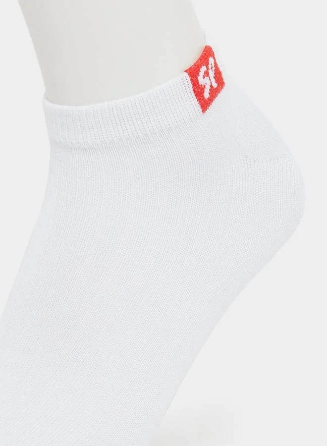 Styli Styli Set of 5 - Printed Detail Ankle Socks