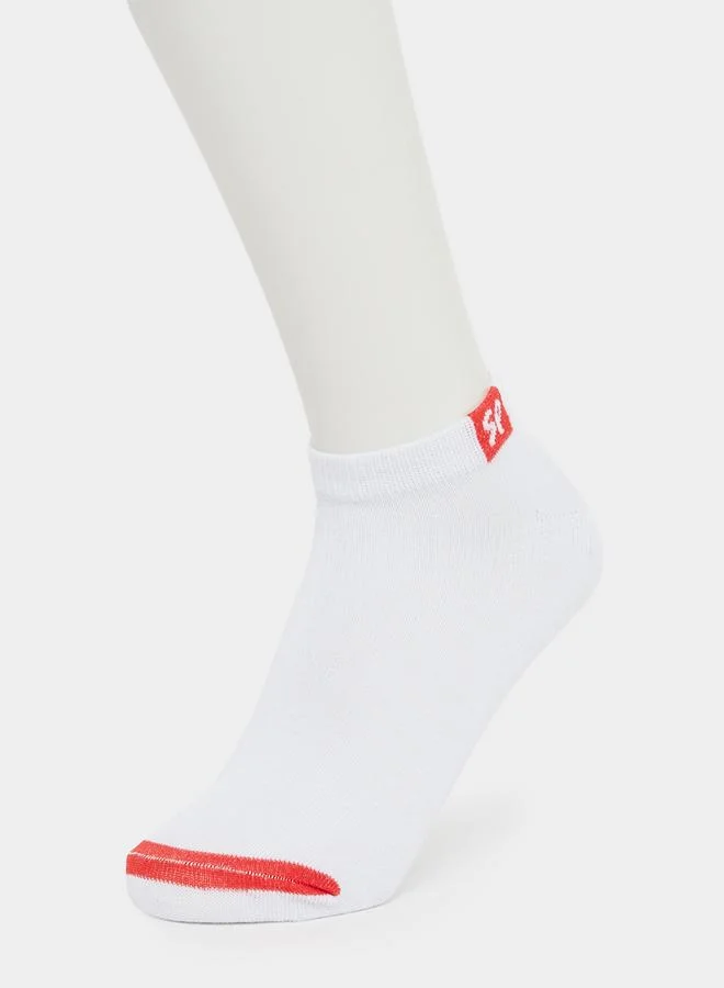 Styli Styli Set of 5 - Printed Detail Ankle Socks