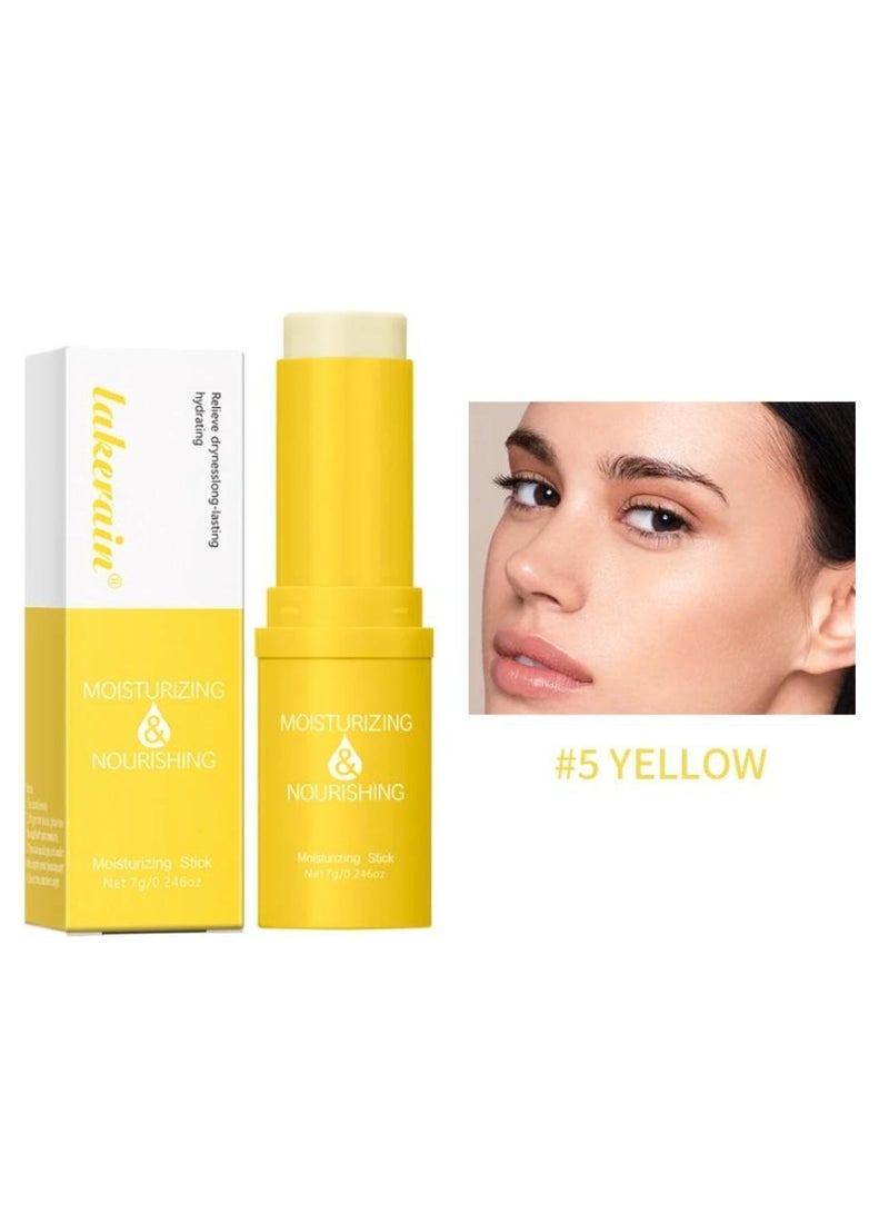 lakerain Moisturizing and Nourishing Cream Stick Multi Balm Facial Moisturizer Stick Balm Under Eye Cream Face Balm Stick for Hydrating and Smoothing Dry Skin Moisturizing Day and Night Stick - Image 2