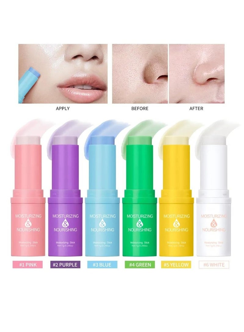 lakerain Moisturizing and Nourishing Cream Stick Multi Balm Facial Moisturizer Stick Balm Under Eye Cream Face Balm Stick for Hydrating and Smoothing Dry Skin Moisturizing Day and Night Stick - Image 4
