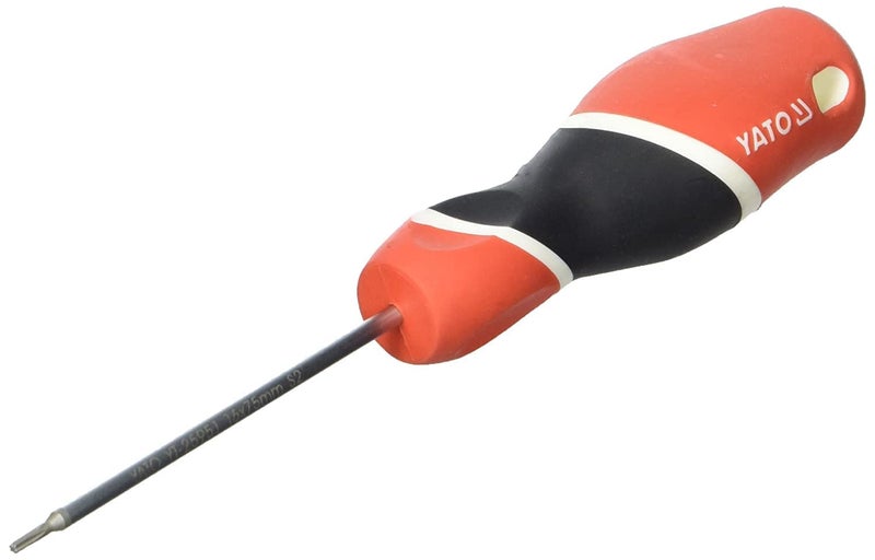 Yato YT-25951 Torx Screwdriver Size: T6X75mm|Torx Screwdriver|Screw driver for Home|Screw Driver|Screwdriver Machine|Industrial Tools & machines|Furniture Tools|Hand Tools|Tools - Image 1