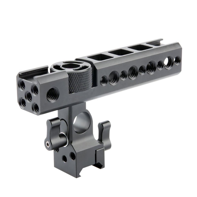 NICEYRIG مقبض علوي سريع الإطلاق من NICEYRIG مع مشبك قضيب 15 مم، قواعد حذاء بارد لكاميرا DSLR/كاميرا فيديو/قفص كاميرا سينمائية - Image 1