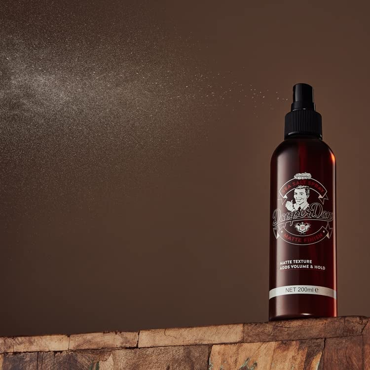 Dapper Dan Deluxe Pomade Medium Hold and Shine Pomade for Men 1 x 100ml Sea Salt Spray for Textured Matte Finish 1 x 6.76 fl oz - Image 3