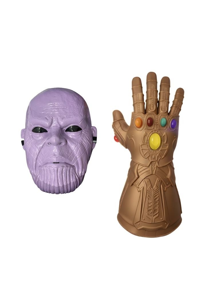 Marvel Legends Thanos Mask with Infinity Gauntlet Toy Set 28cm - Image 1