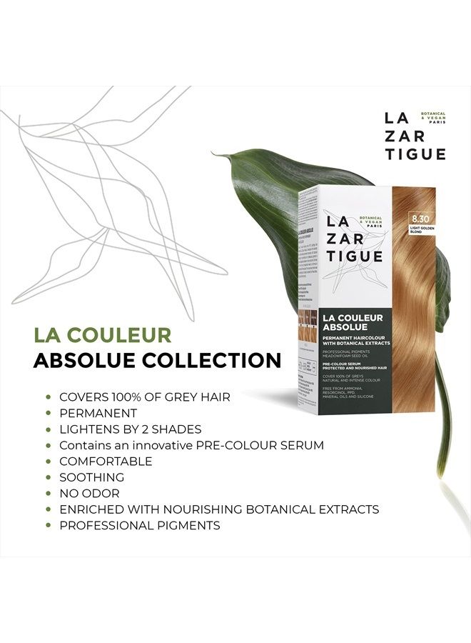 Lazartigue La Couleur Absolue 3.00 Dark Chestnut - Made With Professional Pigments And Ingredients That Are Kind To The Scalp - Vegan, Cruelty-Free Color That Is Naturally Good For Hair - 1 Oz - Image 5