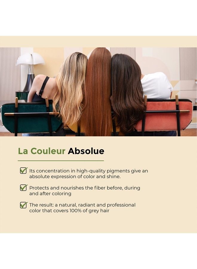 Lazartigue La Couleur Absolue 3.00 Dark Chestnut - Made With Professional Pigments And Ingredients That Are Kind To The Scalp - Vegan, Cruelty-Free Color That Is Naturally Good For Hair - 1 Oz - Image 2