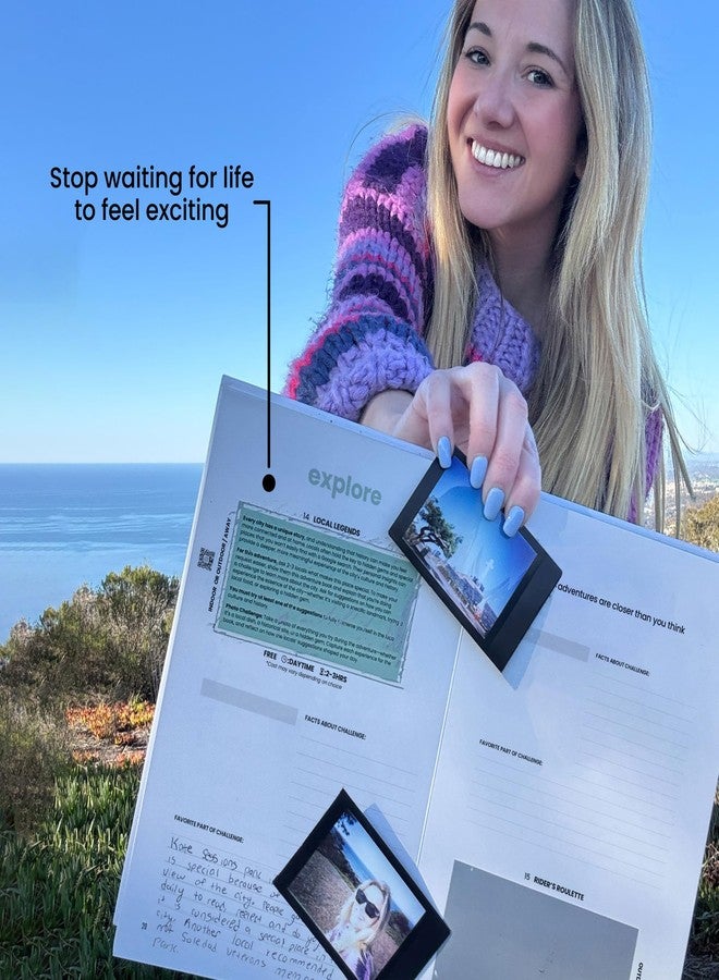 The Adventure Challenge Solo Edition – 30 Scratch-Off Self-Discovery Activities | Mindfulness & Self-Care Challenge | Personal Growth Activity & Reflection Gift for Adults - Image 3