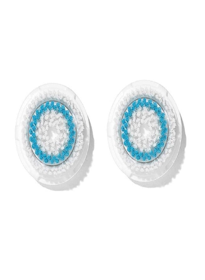 Clarisonic رؤوس فرشاة بديلة متوافقة مع كلاريسونيك ميا 1، ميا 2، ميا فيت، ألفا فيت، سمارت بروفايل أبليفت وألفا فيت، عبوة من 2 (مسام عميقة) - Image 1