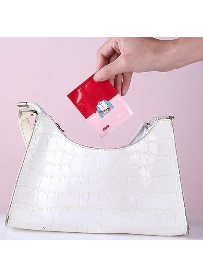 Wet Wipes for Clothes, Wet Wipes for Laundry Stain Removal, Portable Wet Wipes for Emergency Stain Removal, 20 Pieces - Image 2