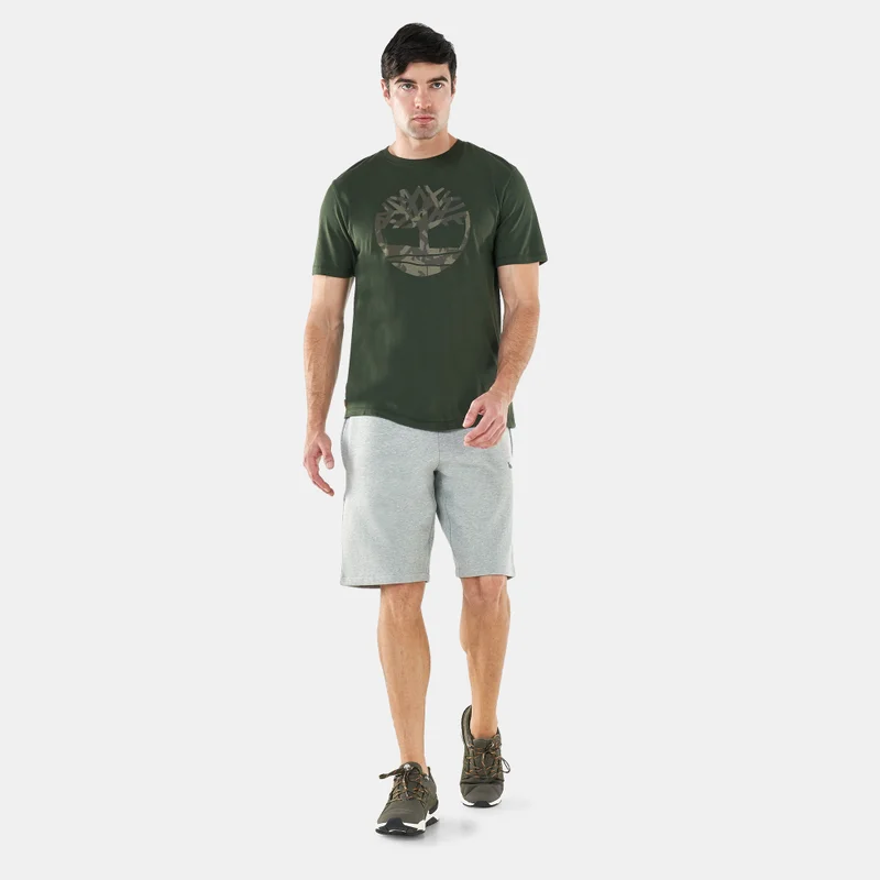 Timberland Men's Camo Tree Logo T-Shirt