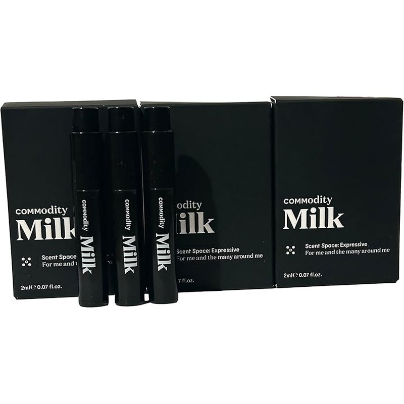 كوموديتي عطر كوموديتي ميلك للجنسين او دو بارفان فيال 2 مل / 0.07 اونصة - مجموعة من 3 قطع - Image 5
