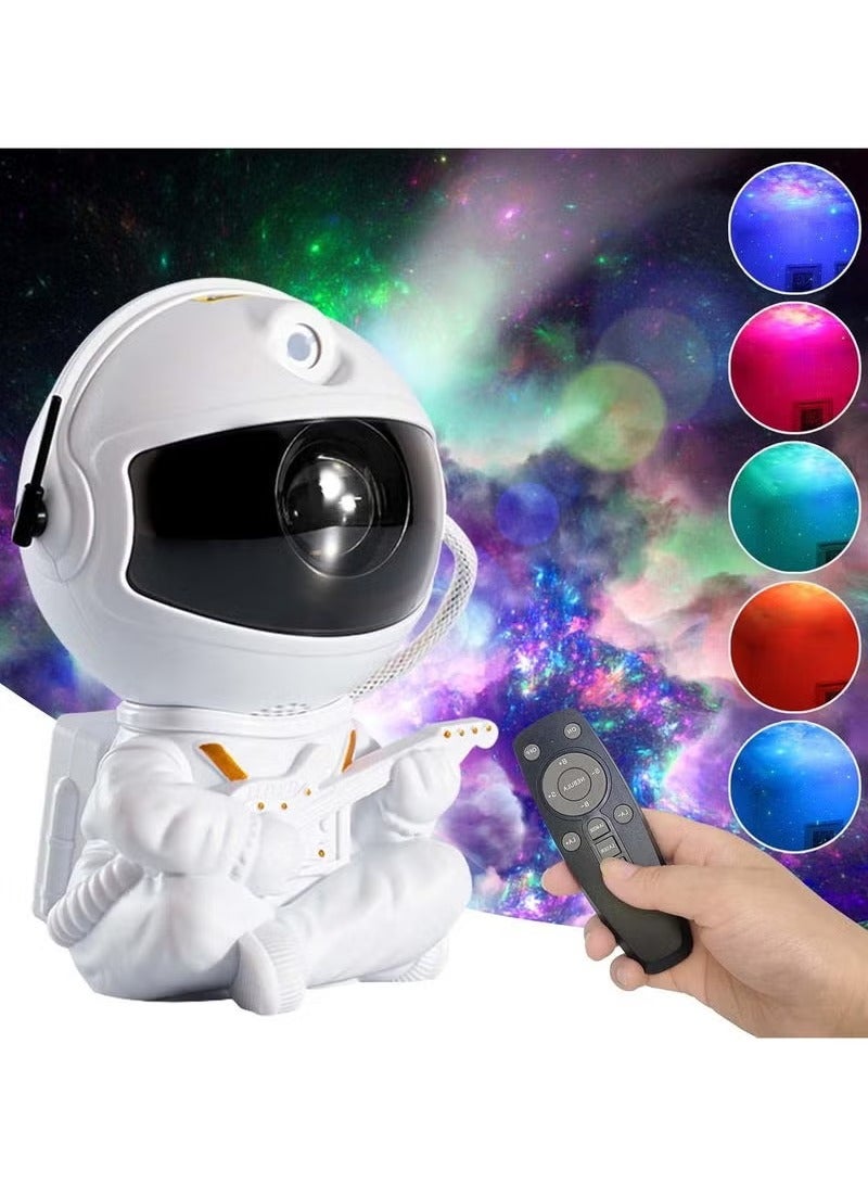 TIGER Starry Sky Projector Astronaut – LED Night Light Projector with Remote Control, Galaxy Star Projector, Astronaut Ornaments for Room Decoration, Starry Sky Projector Galaxy Light for Bedroom, Living Room & Home Decor - Image 1