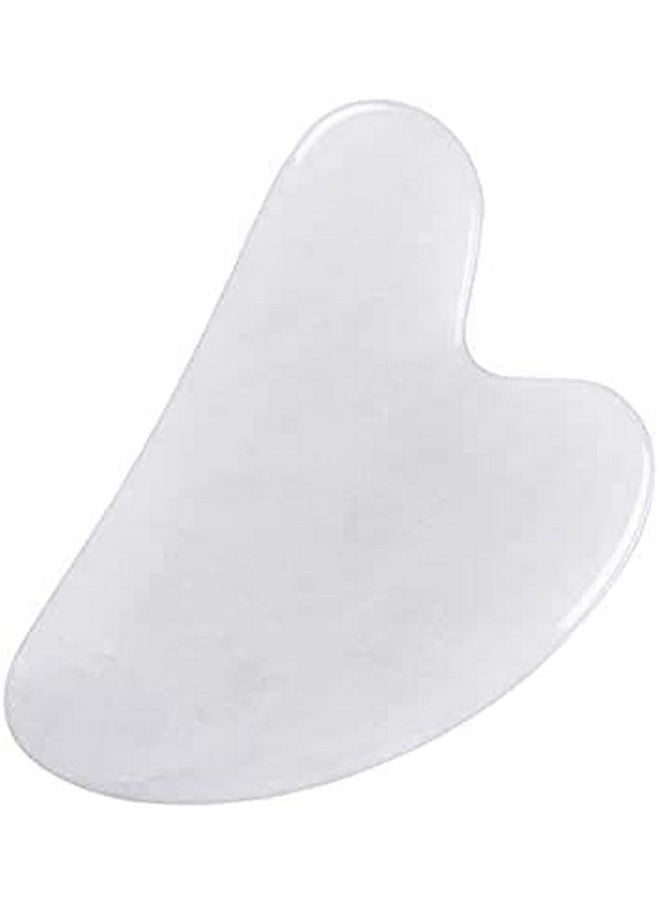 TechPro Techpro Gua Sha Facial Tool, Natural Stone for SPA Acupuncture Therapy Trigger Point Treatment, Scraping Massage Tool, Face Roller and Manual Massage Stone for Skin care  - Image 1