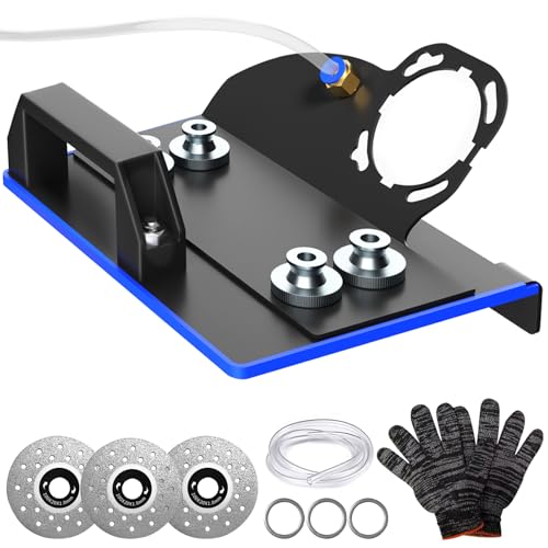 Guweta 45 Degree Tile Chamfering Tool Angle Grinder Stand for 45 Tile Cutting Tile Cutter Tools Compatible with 100Type Angle Grinders Angle Grinder Attachments for Chamfering Angle Can be Adjusted - Image 1