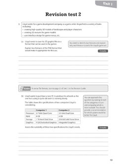 Revise BTEC National Information Technology Units 1 and 2 Revision Workbook: Edition 2  - Image 1