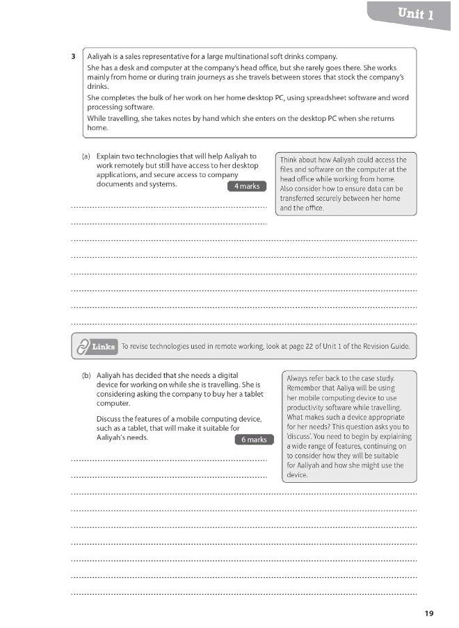 null - Revise BTEC National Information Technology Units 1 and 2 Revision Workbook: Edition 2 - Image 1