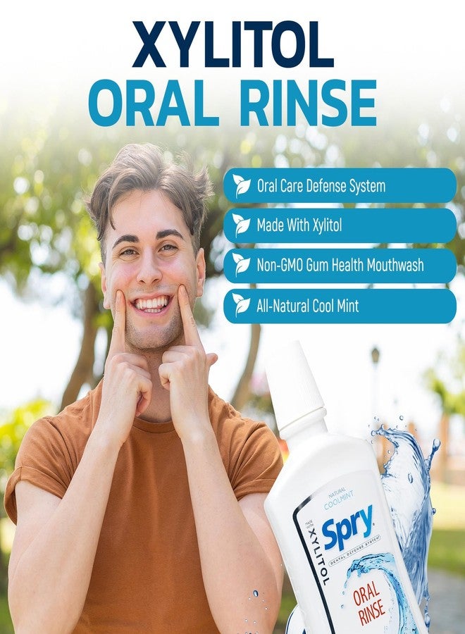 Spry Total Dental Health Kit, All Day Oral Care and Gum Health Kit Including Xylitol Sugar Free Gum, Candy Mints, Oral Rinse and Spearmint Toothpaste - Image 4