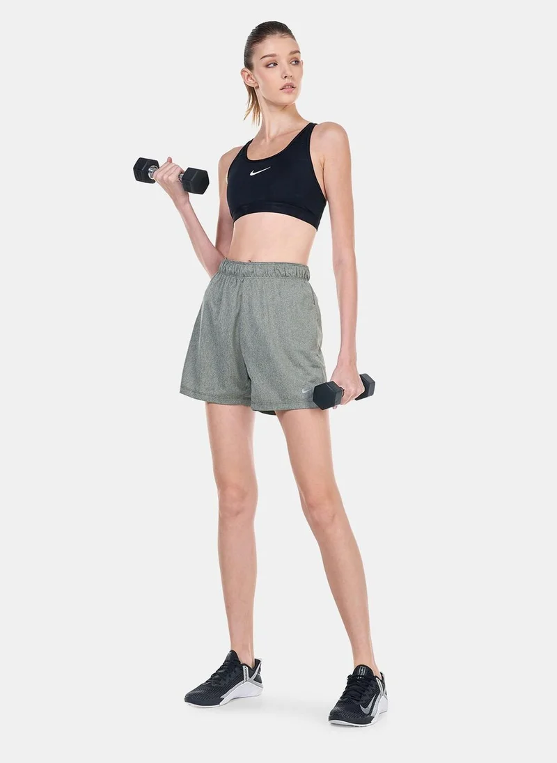 Nike Women's Attack Dri-FIT Fitness Mid-Rise Shorts
