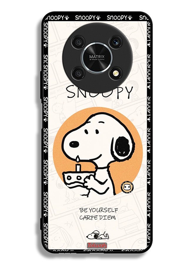 Tolwak غطاء حماية لهاتف Honor X9 5G - سنوبي كن نفسك - Image 2