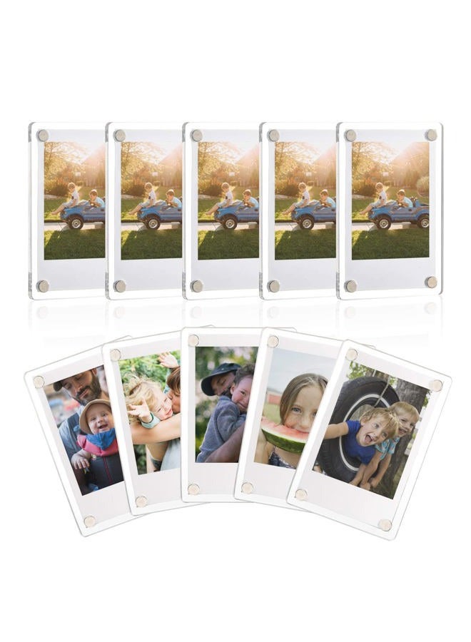 ONE WALL Acrylic Fridge Magnetic Frame 2.36x3.54 inch ONE WALL-GXOW0047AX10 - Image 1