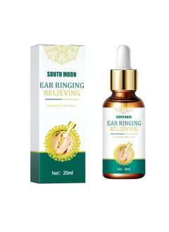 Tinnitus Ear Drops, Ear Ringing Relieving Ear Drops, Natural Organic Ear Tinnitus Treatment Oil, Ear Ringing Oil To Help Stop Ear Ringing, Eases Pain, (20ml)